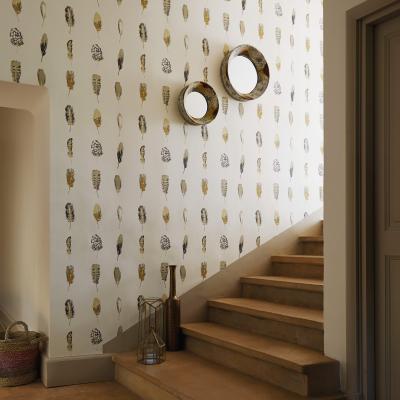 The Rug Seller Limosa Wallpaper 111072 by Harlequin in Mustard Yellow&nbsp;Roll