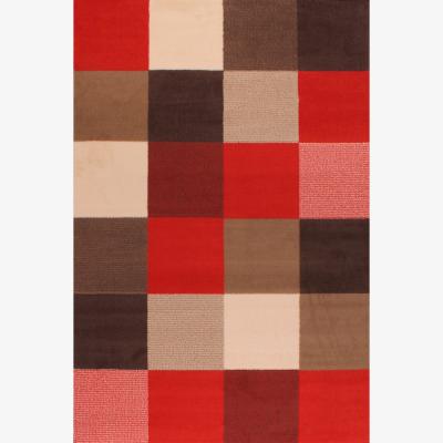 The Rug Seller Pixels Rugs in Choco Coral by Rugstyle