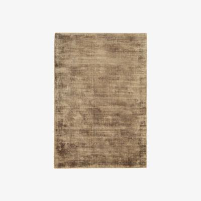 The Rug Seller Blade Plain Rugs in Mocha