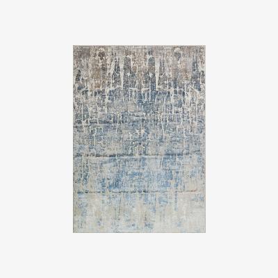 The Rug Seller Dalia DAL17 Abstract Rugs in Silver Blue