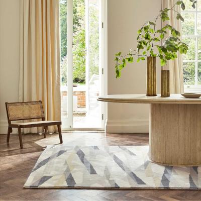The Rug Seller Diffinity Contemporary Wool Rugs 14001 Oyster by Harlequin