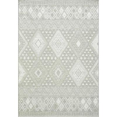 The Rug Seller Cabana 84006 5001 Boho Flatweave Rug in Beige