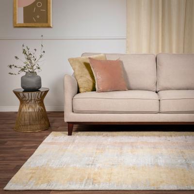 The Rug Seller Juno Abstract Rugs in Citrine Yellow