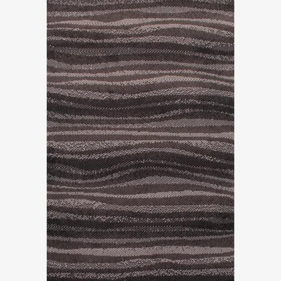 The Rug Seller Waves Stripe Rugs in Grey&nbsp;80x150cm