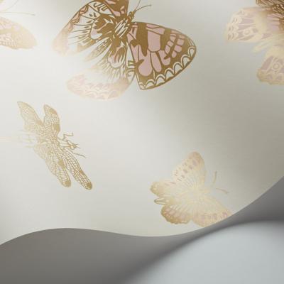 The Rug Seller Butterflies & Dragonflies Wallpaper 15066 by Cole & Son in Pale CreamRoll