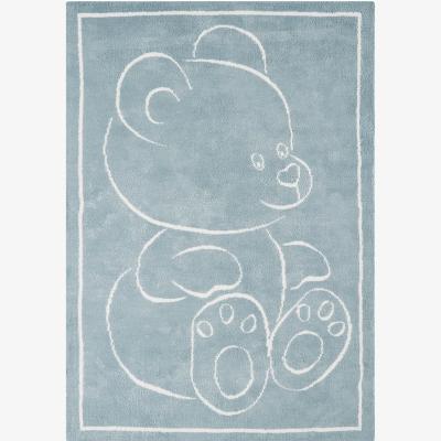 The Rug Seller Teddy Rugs in Blue