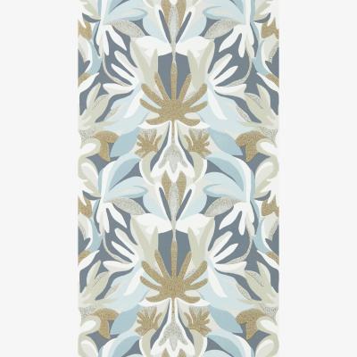 The Rug Seller Melora Wallpaper 112762 by Harlequin in Hempseed Exhale Gold&nbsp;Roll