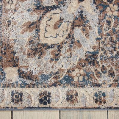 The Rug Seller Malta Rugs MAI03 by Kathy Ireland in Slate