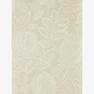 The Rug Seller Cantaloupe Wallpaper 216760 by Sanderson in Stone Grey&nbsp;Roll