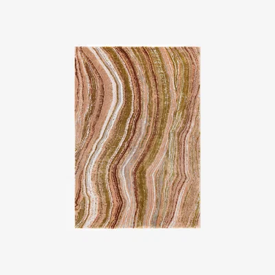 The Rug Seller Moda 47124 GC995 Marble Rugs in Pink Gold