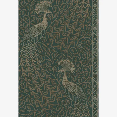 The Rug Seller Pavo Parade Wallpaper 116 8031 by Cole & Son in Metallic GilverRoll