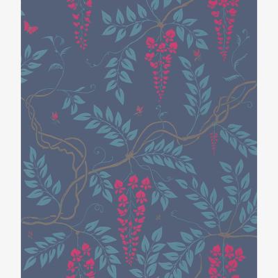 The Rug Seller Egerton Wallpaper 100 9042 by Cole & Son in Indigo Blue&nbsp;Roll