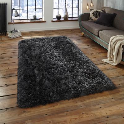 The Rug Seller Polar PL95 Rugs in Charcoal