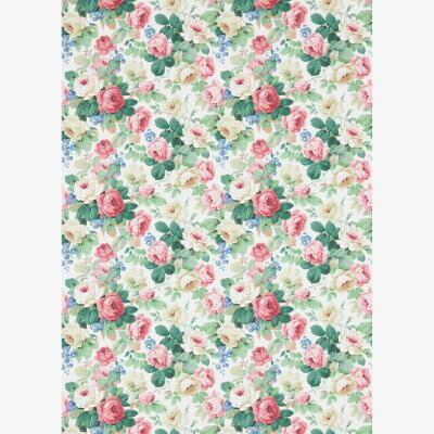 The Rug Seller Chelsea Wallpaper 214606 by Sanderson in White Pink&nbsp;Roll