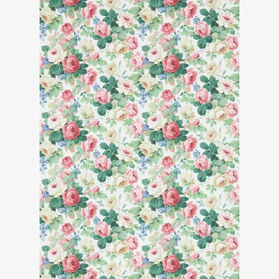 The Rug Seller Chelsea Wallpaper 214606 by Sanderson in White Pink&nbsp;Roll