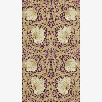 The Rug Seller Pimpernel Wallpaper 210390 by Morris & Co in Fig Sisal&nbsp;Roll