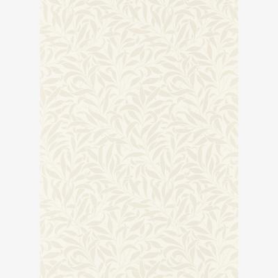 The Rug Seller Pure Willow Bough Wallpaper 216022 by Morris & Co in Ivory Pearl&nbsp;Roll