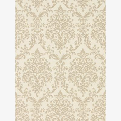 The Rug Seller Riverside Damask Wallpaper 216288 by Sanderson in Cream Gold&nbsp;Roll