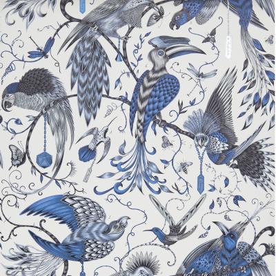 The Rug Seller Audubon Wallpaper W0099 01 by Emma J Shipley in Blue&nbsp;Roll