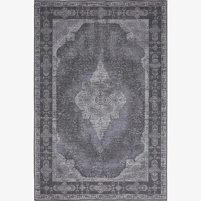 The Rug Seller Retro Rugs in Dash Grey&nbsp;160x230cm