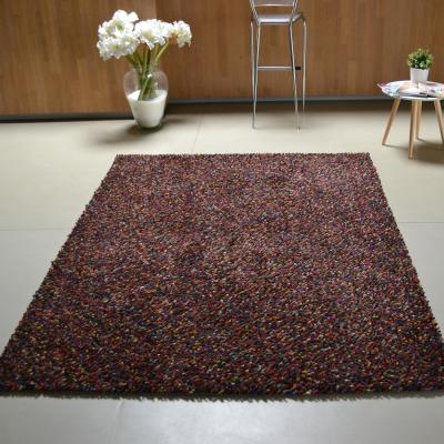 The Rug Seller Dots 170415 Shaggy Wool Designer Rugs by Brink and Campman