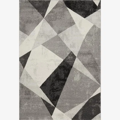 The Rug Seller Nova Rugs NV02 in Patio Grey