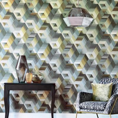 The Rug Seller Arccos Wallpaper 111971 by Harlequin in Ochre SteelRoll