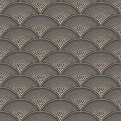 The Rug Seller Feather Fan Wallpaper 10033 by Cole & Son in Charcoal Bronze Brown&nbsp;Roll