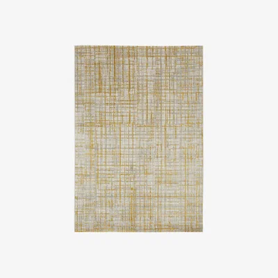 The Rug Seller Cosmos Modern Abstract Rugs in 04 Sketch Ochre Yellow&nbsp;120x170cm