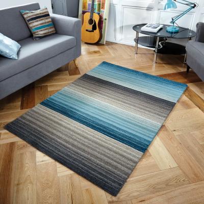 The Rug Seller Miko Stripe Rugs in Blue