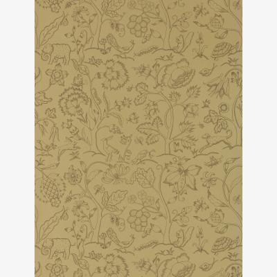 The Rug Seller Middlemore Wallpaper 216696 by Morris & Co in Antique Gold&nbsp;Roll