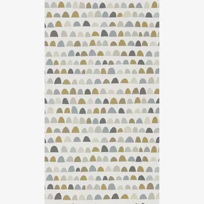The Rug Seller Priya Wallpaper 111298 by Scion in Charcoal Fossil Linen&nbsp;Roll