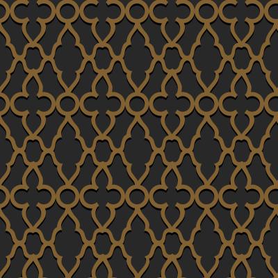 The Rug Seller Treillage Wallpaper 116 6025 by Cole & Son in Metallic BronzeRoll