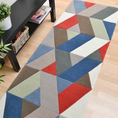 The Rug Seller Funk Chevron Multi-Coloured Hallway Runners&nbsp;70x200cm