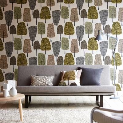 The Rug Seller Cedar Wallpaper 111086 by Scion in Blush Toffee Taupe&nbsp;Roll