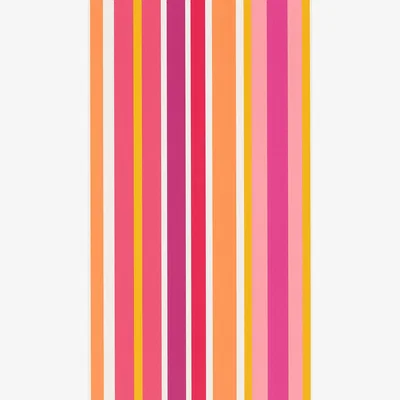 The Rug Seller Jelly Tot Stripe Wallpaper 111265 by Scion in Raspberry Blancmange White&nbsp;Roll