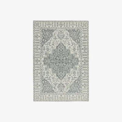 The Rug Seller Bronte Rugs in Silver and Grey