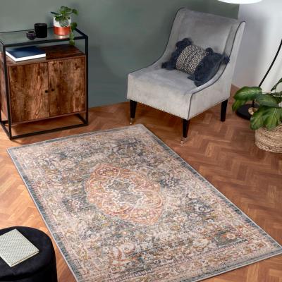 The Rug Seller Nova 8881 Traditional Rugs in Green