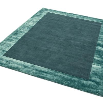 The Rug Seller Ascot Rugs in Aqua Blue
