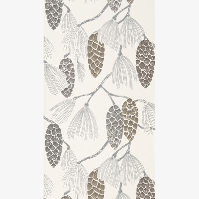 The Rug Seller Epitome Wallpaper 111501 by Harlequin in Gilver Silver Chalk&nbsp;Roll