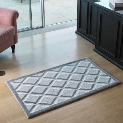 The Rug Seller Luxury First Geometric Bath Mat 900 by Abyss & Habidecor&nbsp;70x120cm