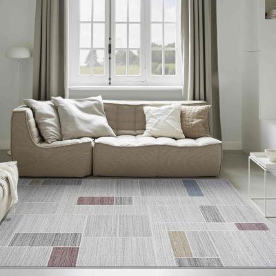 The Rug Seller Liberty Geometric Modern Rugs 34124 6121 in Grey240x340cm