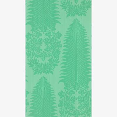 The Rug Seller Marsdens Palm Damask Wallpaper 313024 by Zoffany in Pale PoisenRoll