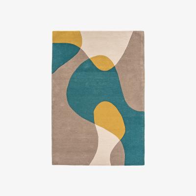 The Rug Seller Matrix Arc Rugs MAX54 Taupe