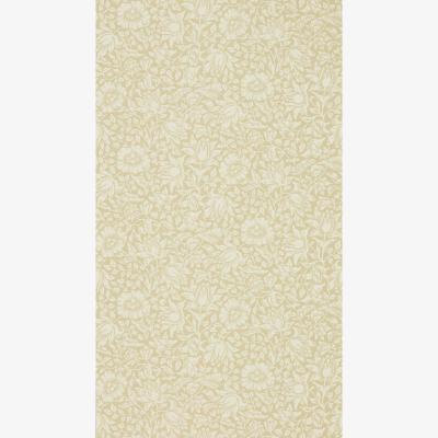 The Rug Seller Mallow Wallpaper 216677 by Morris & Co in Soft Gold&nbsp;Roll