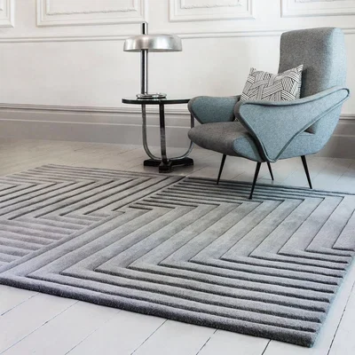 The Rug Seller Form Rugs in Silver
