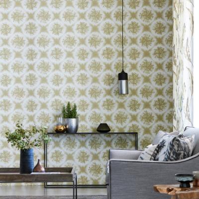 The Rug Seller Nihan Wallpaper 111641 by Harlequin in Linden Beige&nbsp;Roll