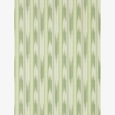 The Rug Seller Ishi Ikat Striped Wallpaper 216779 by Sanderson in Emerald Green&nbsp;Roll