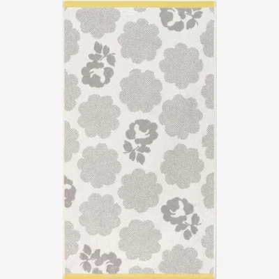The Rug Seller Freston Rose Floral Towels By Cath Kidston in Grey&nbsp;70x125cm