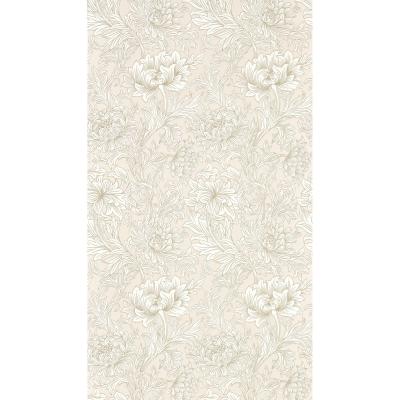 The Rug Seller Chrysanthemum Toile Wallpaper 217070 by Morris & Co in Cochineal Pink&nbsp;Roll